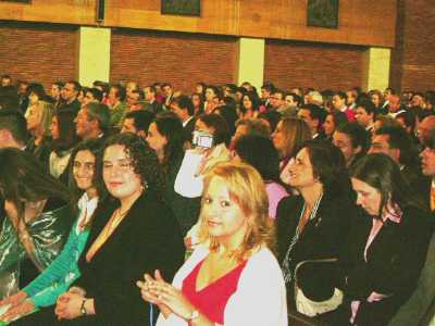 En la graduaci�n