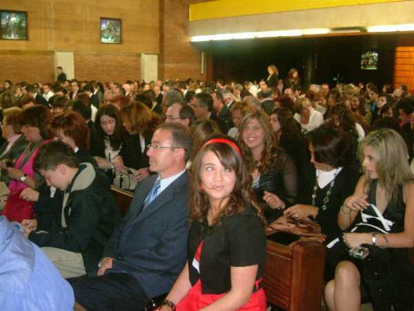 En la graduaci�n