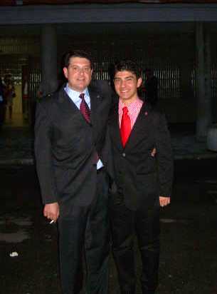 En la graduaci�n
