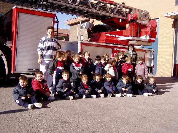 Infantil con los Bomberos