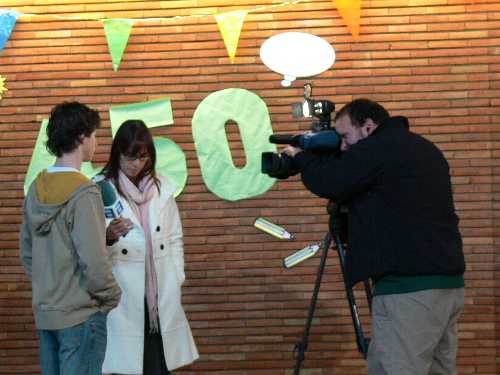 Javi Villa en el cole