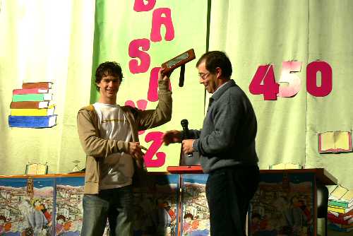 Javi Villa en el cole