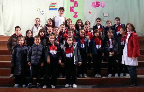 Javi Villa en el cole