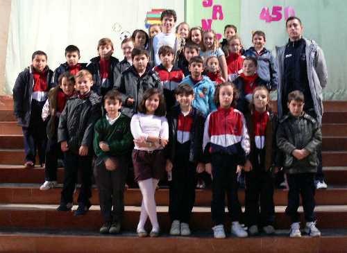 Javi Villa en el cole