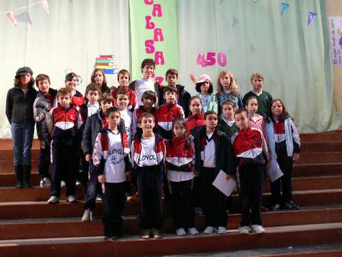 Javi Villa en el cole