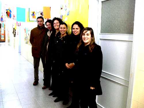 Los padres en el colegio