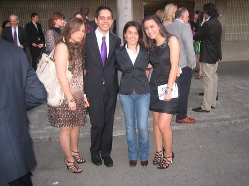 En la graduaci�n