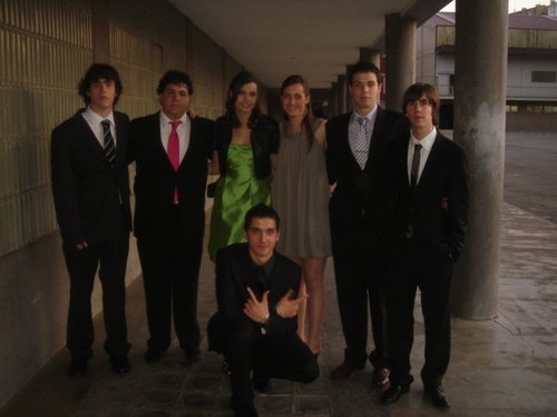 En la graduaci�n