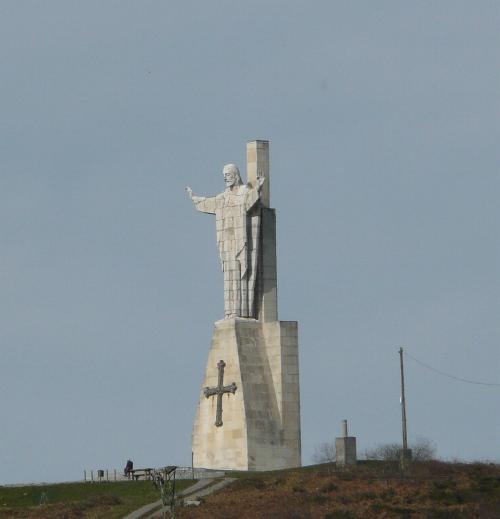 En la cima del Naranco