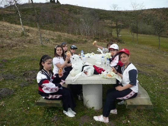 En la cima del Naranco