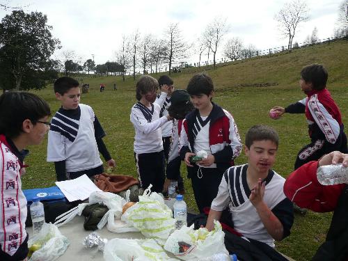 En la cima del Naranco