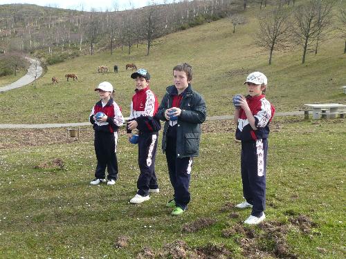En la cima del Naranco