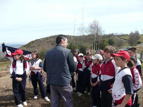 En la cima del Naranco