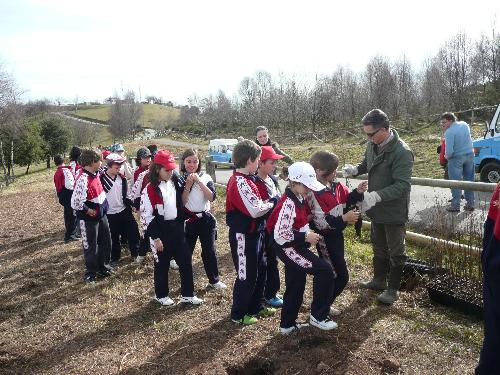 En la cima del Naranco