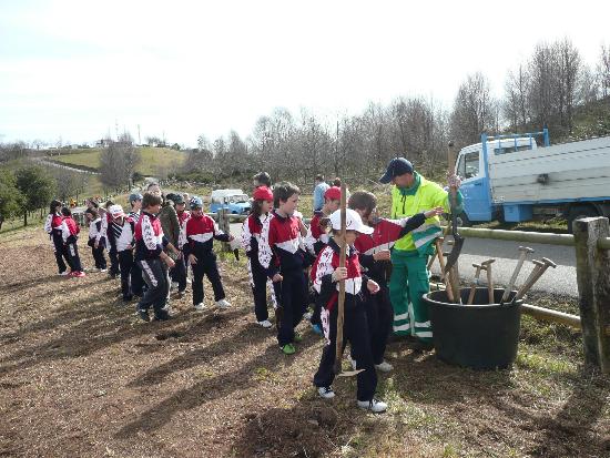 En la cima del Naranco