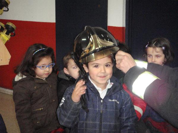 Con los Bomberos