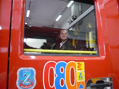 Con los Bomberos