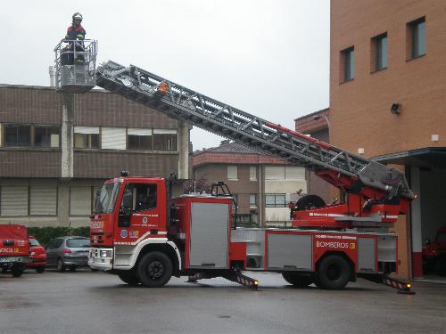 Con los Bomberos