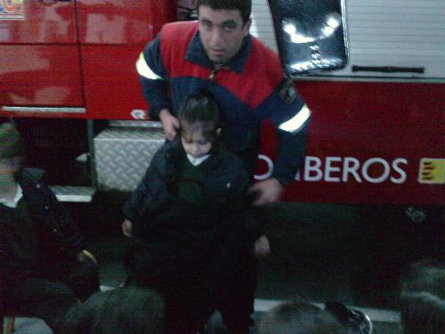 Con los Bomberos