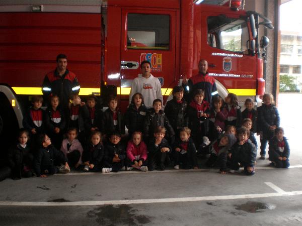 Con los Bomberos