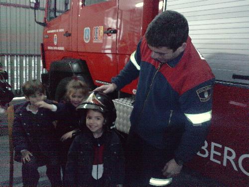 Con los Bomberos