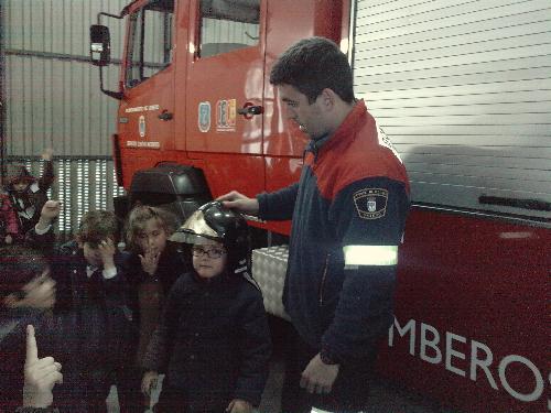 Con los Bomberos