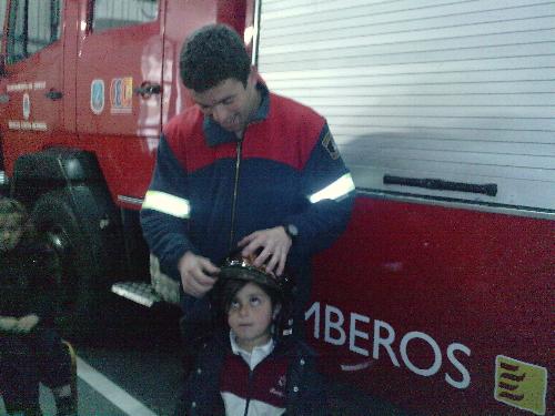 Con los Bomberos