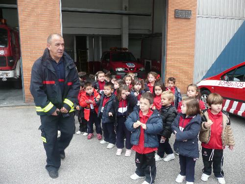 Con los Bomberos