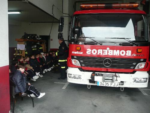 Con los Bomberos