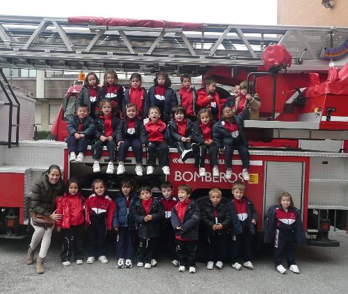 Con los Bomberos