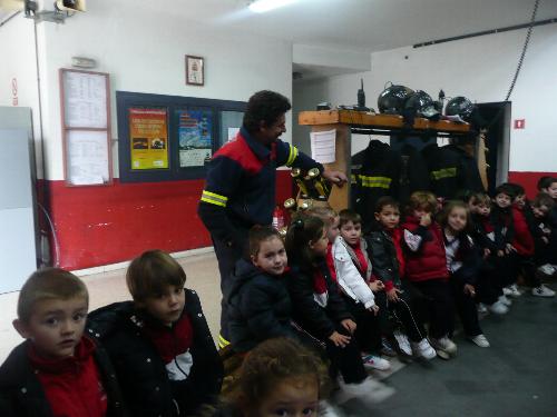 Con los Bomberos