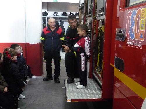 Con los Bomberos