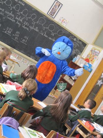 Pupi en el cole