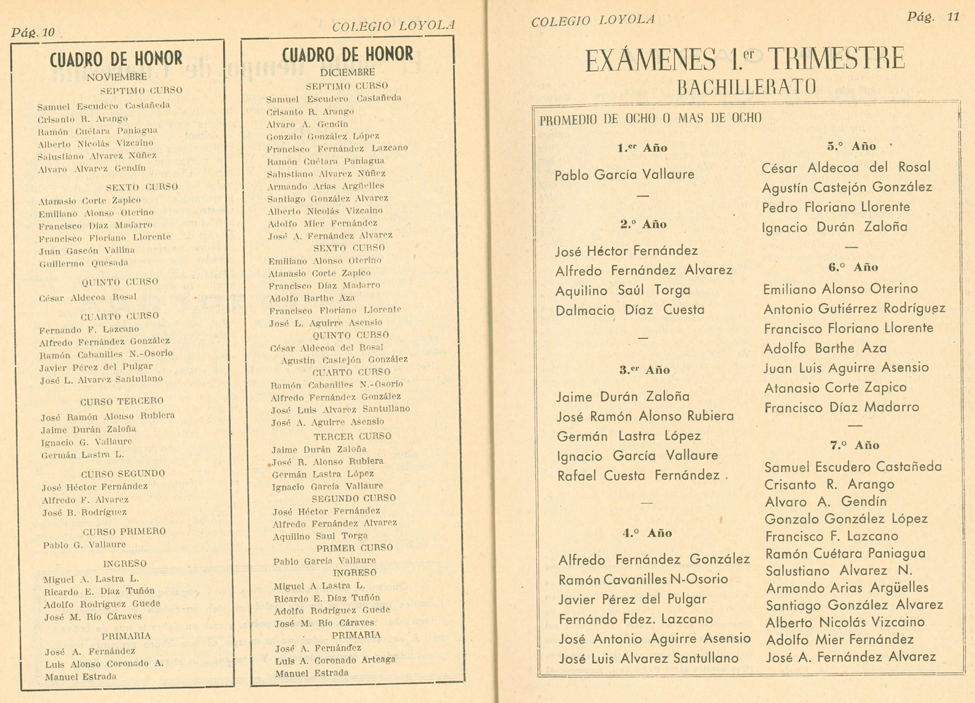 Bolet�n mensual 1946-47