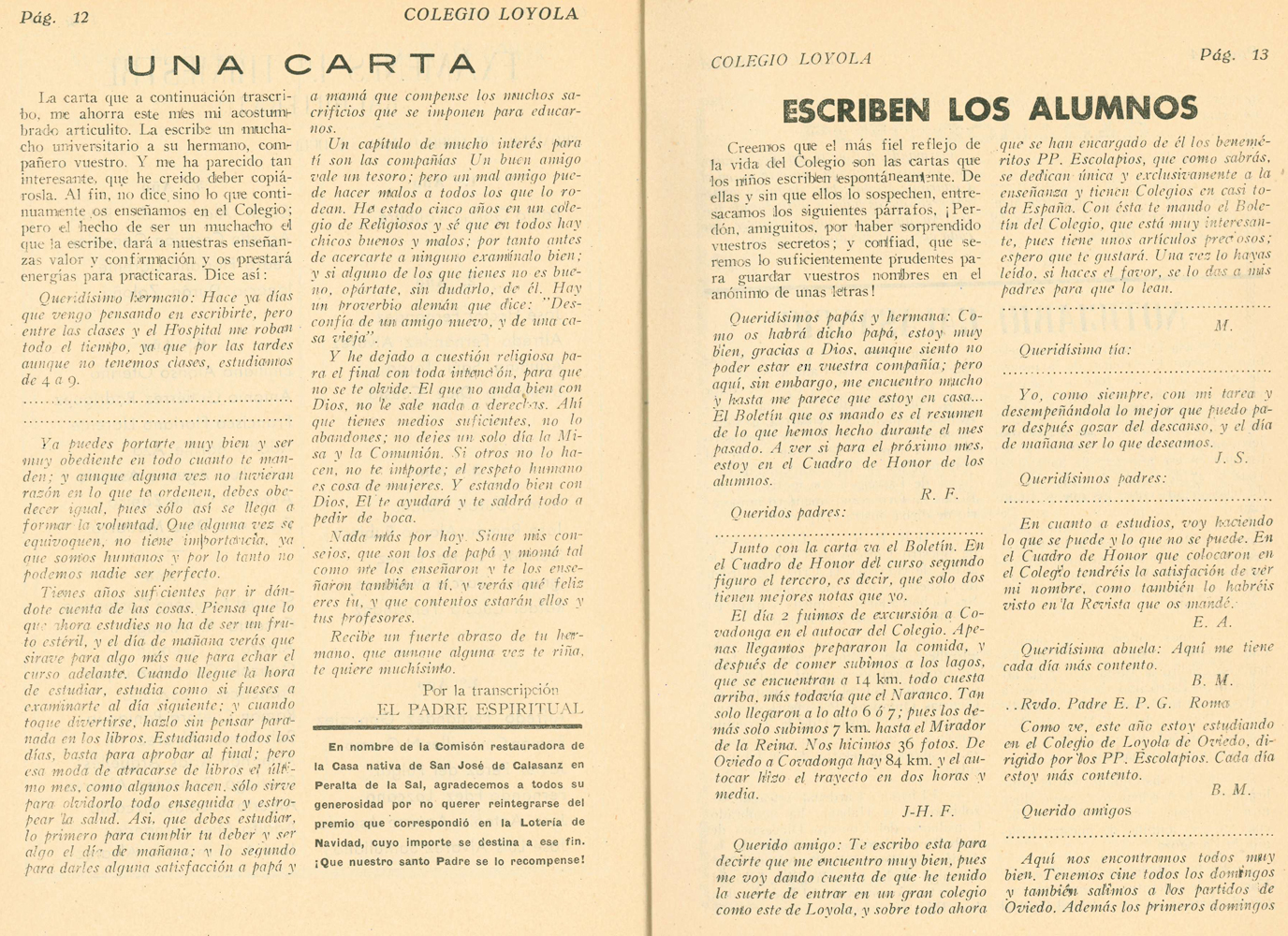 Bolet�n mensual 1946-47