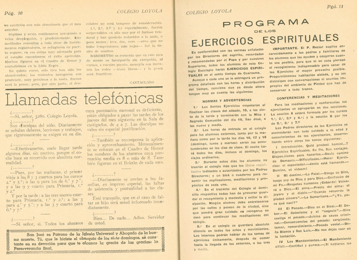 Bolet�n mensual 1946-47