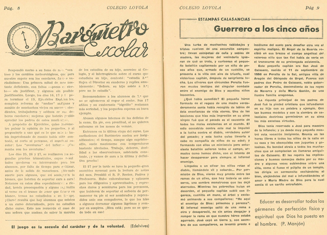 Bolet�n mensual 1946-47