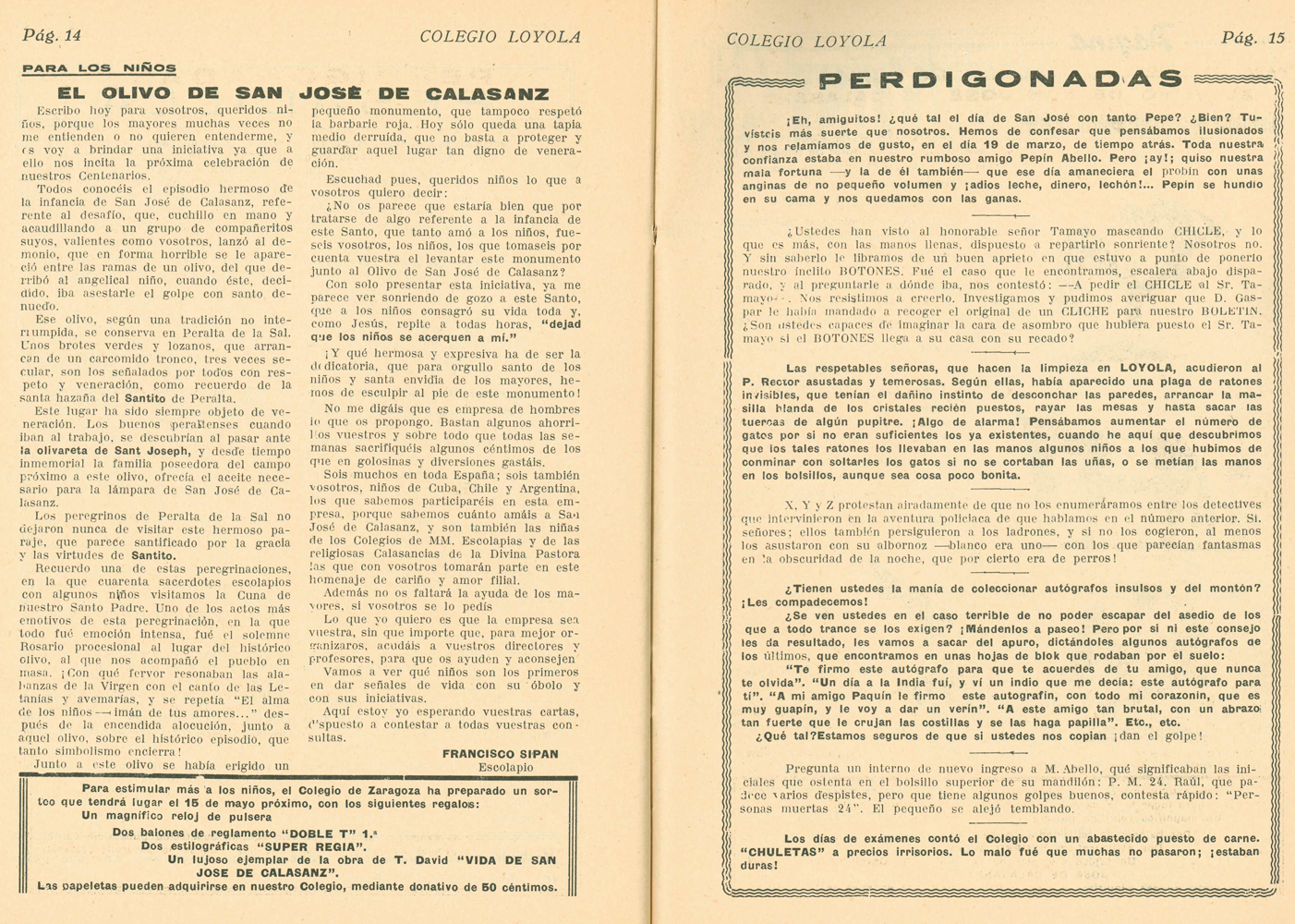 Bolet�n mensual 1946-47