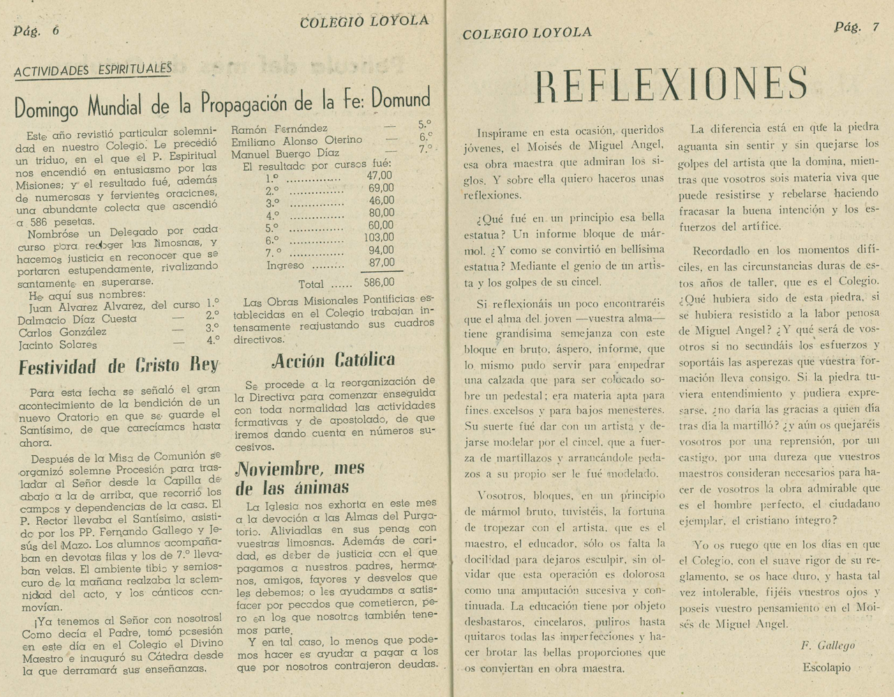 Bolet�n mensual 1946-47