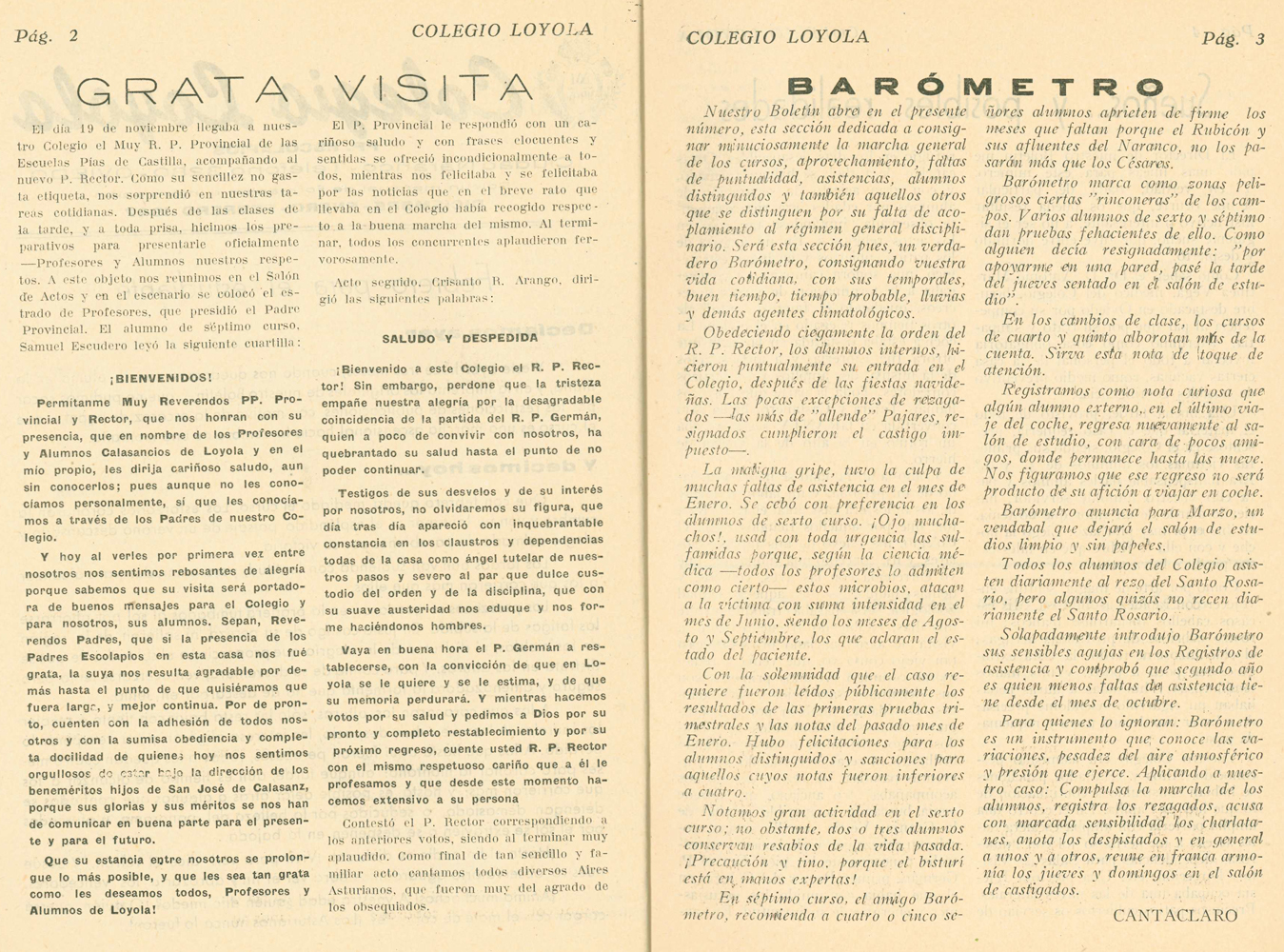 Bolet�n mensual 1946-47