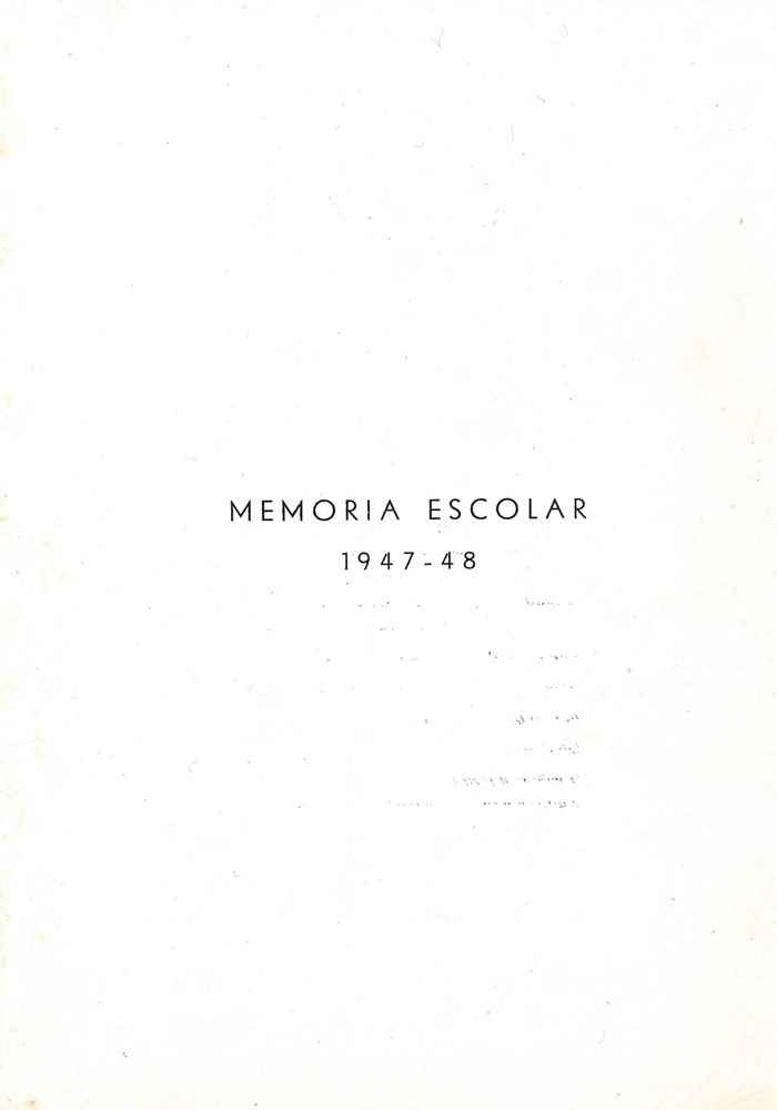 Memoria Escolar