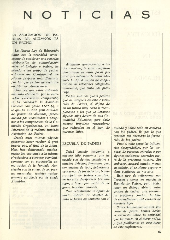 Suplemento de Comunidad Educativa