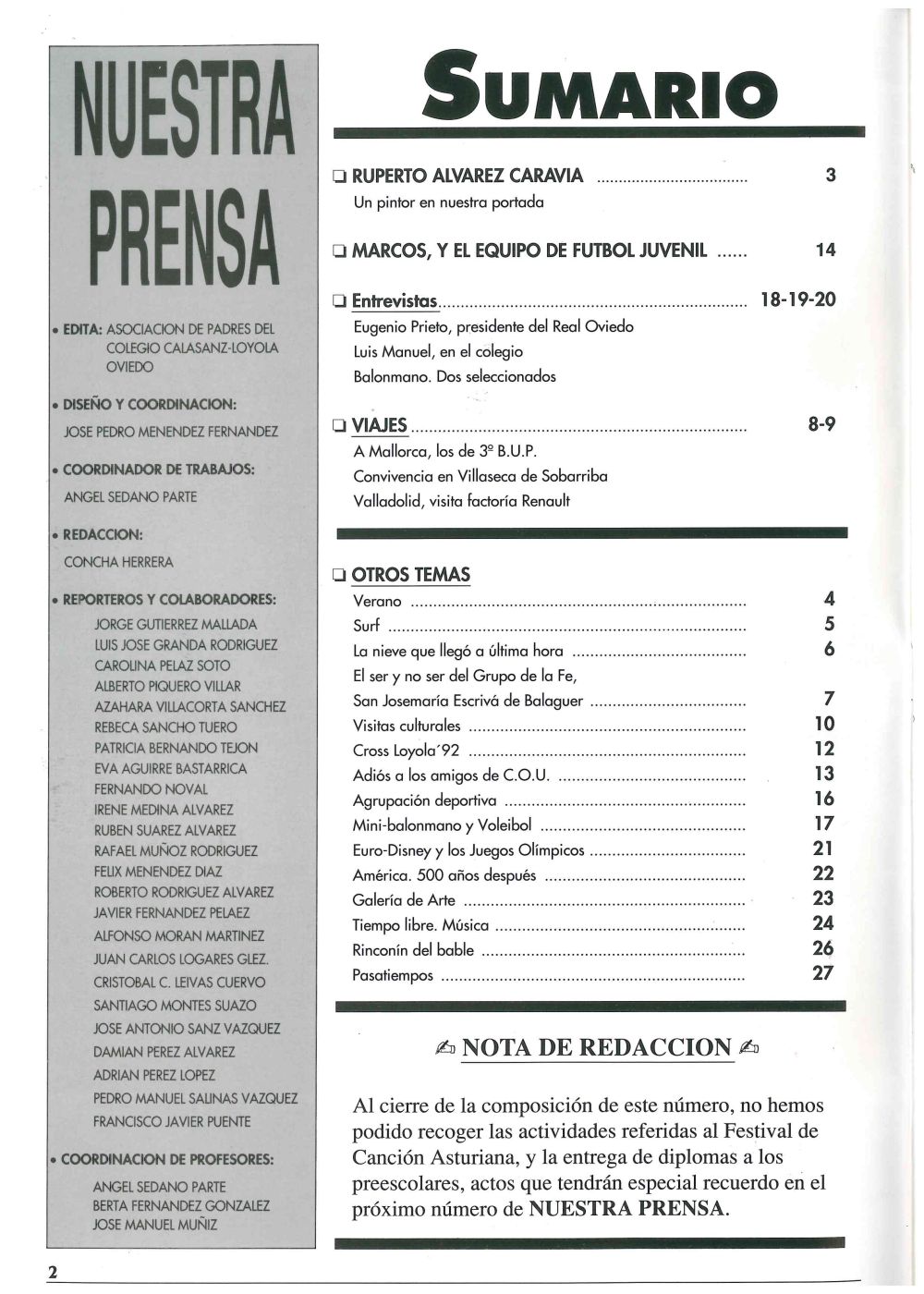 Revista Nuestra Prensa