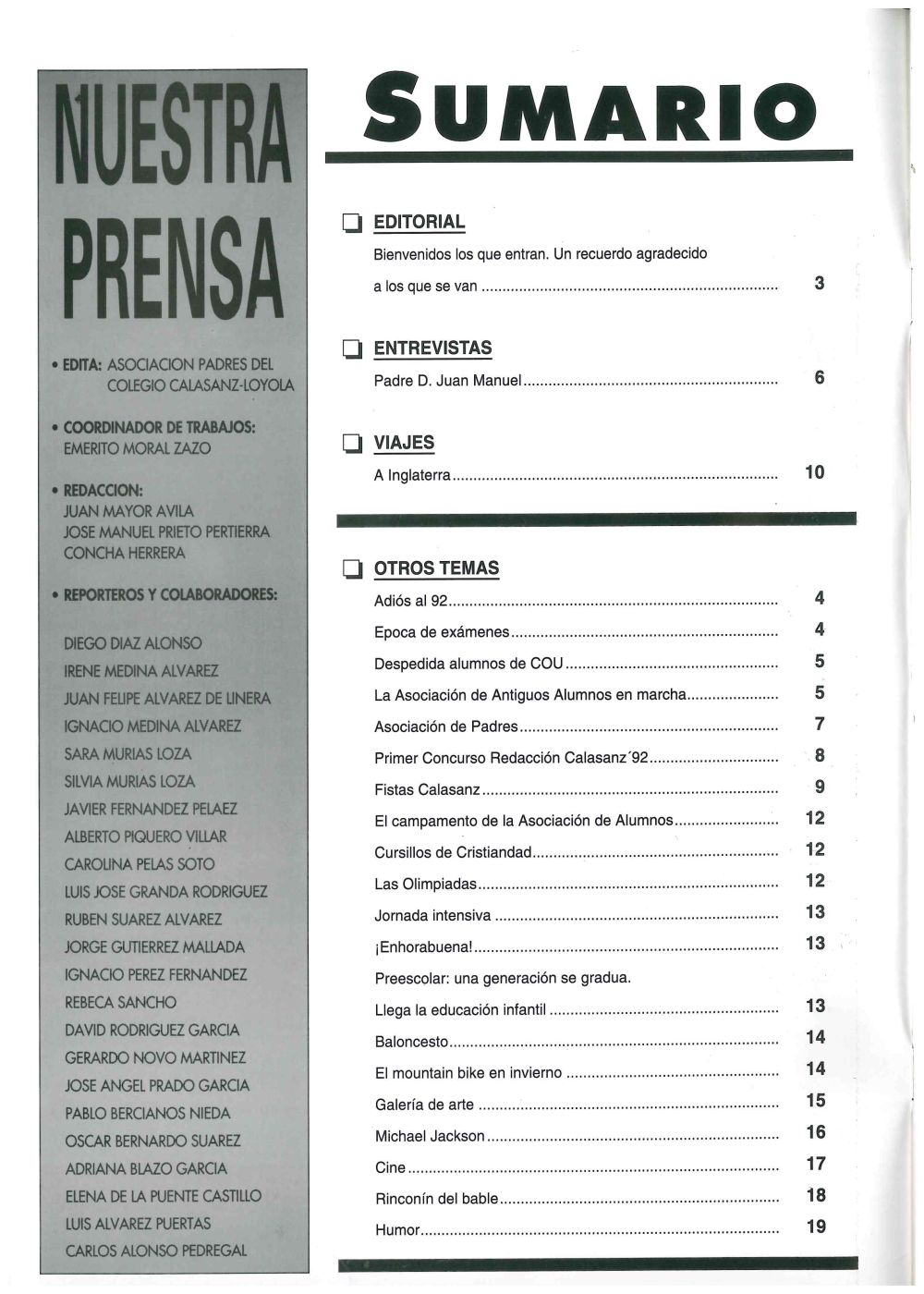 Revista Nuestra Prensa