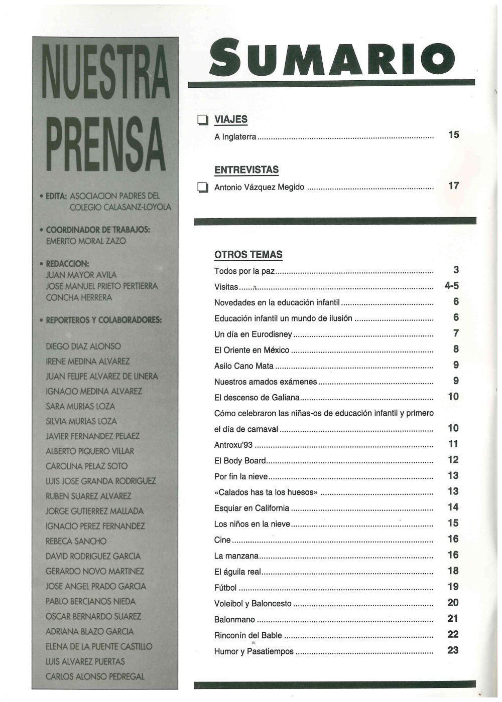 Revista Nuestra Prensa