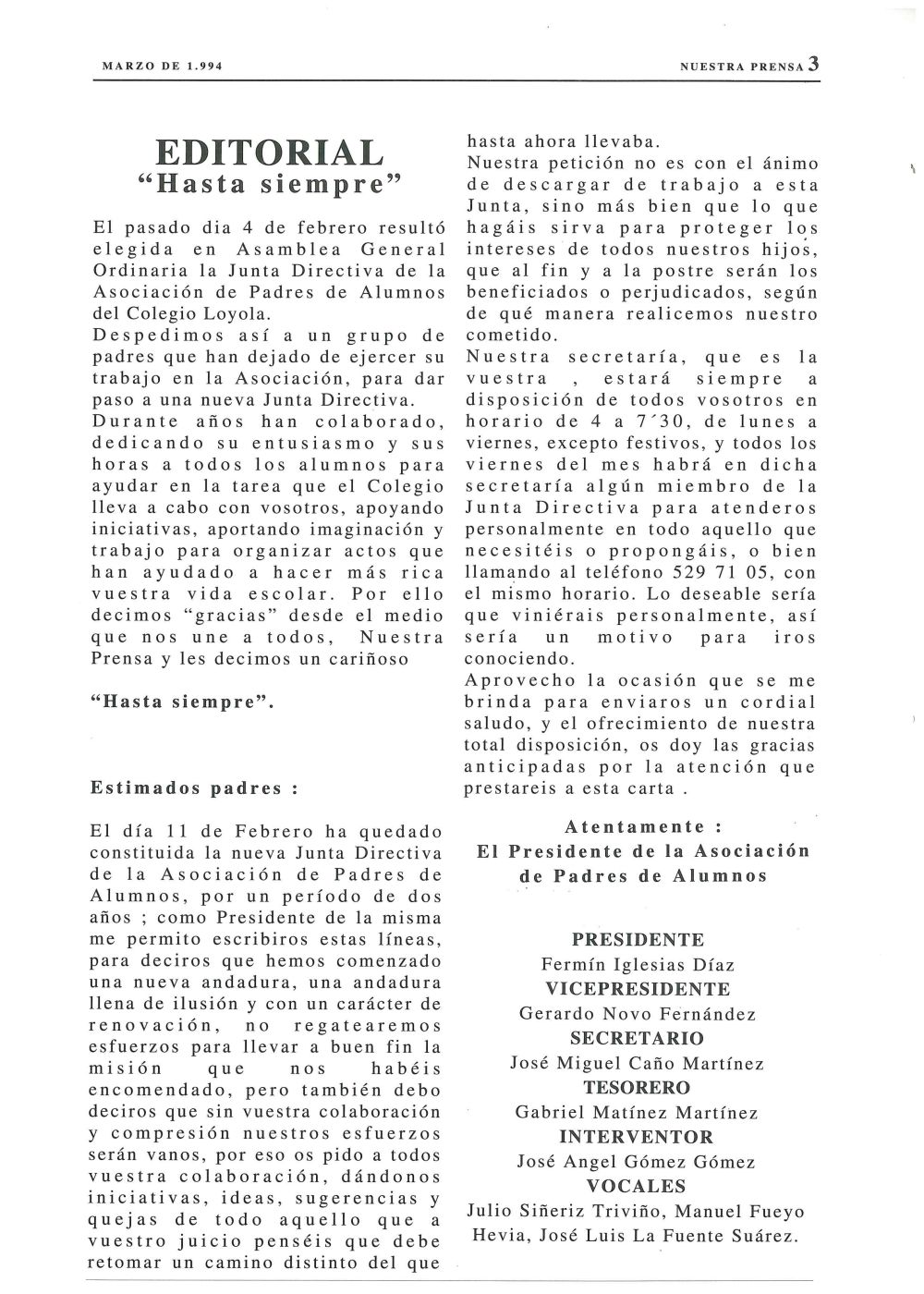 Revista Nuestra Prensa