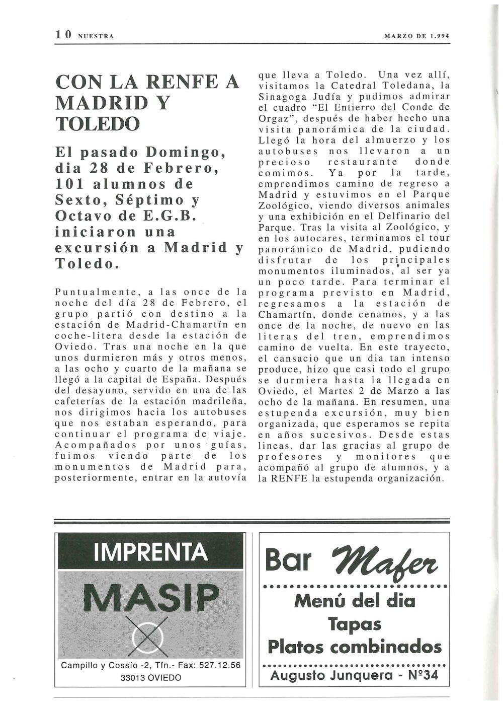 Revista Nuestra Prensa