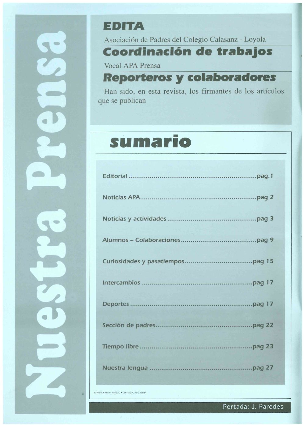 Revista Nuestra Prensa