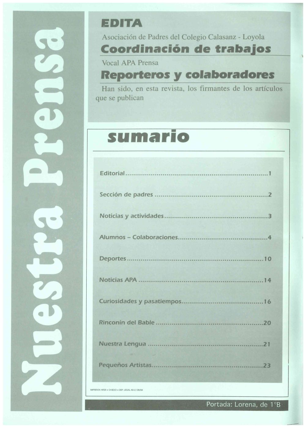 Revista Nuestra Prensa