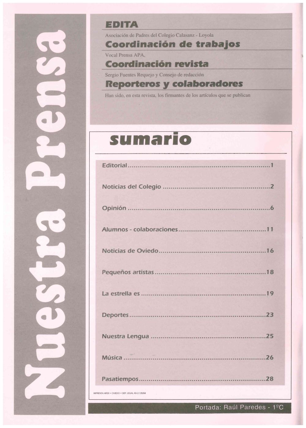 Revista Nuestra Prensa